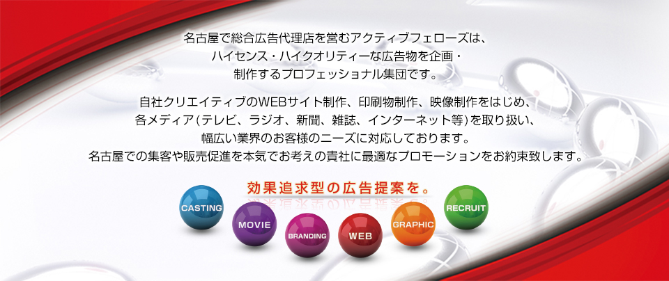 ���É��ő����L���㗝�X���c��(�L����)�A�N�e�B�u�t�F���[�Y�́A�n�C�Z���X�E�n�C�N�I���e�B�[�ȍL���������E���삷��v���t�F�b�V���i���W�c�ł��B�L����`�̓A�N�e�B�u�t�F���[�Y�ɂ��C�����������B